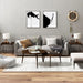 Side Tables 2 Pcs Smoked Oak 40x40x35 Cm Engineered Wood