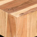 Side Tables 2 Pcs Solid Acacia Wood Xnitpo