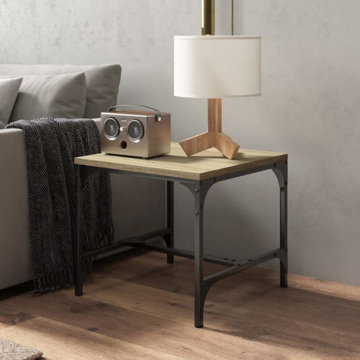 Side Tables 2 Pcs Sonoma Oak 40x40x35 Cm Engineered Wood
