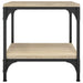Side Tables 2 Pcs Sonoma Oak 40x40x40 Cm Engineered Wood