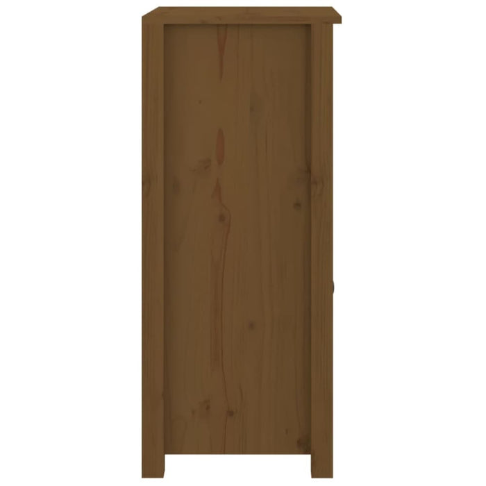 Sideboards 2 Pcs Honey Brown 40x35x80 Cm Solid Wood Pine