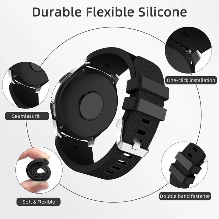 Silicone Bracelet Strap For Samsung Galaxy Huawei Watch