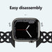 Silicone Designer Bracelet Strap For Apple Watch