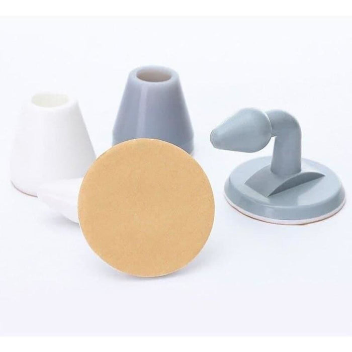 Abs Silicone Door Stopper Lock Protective Pad