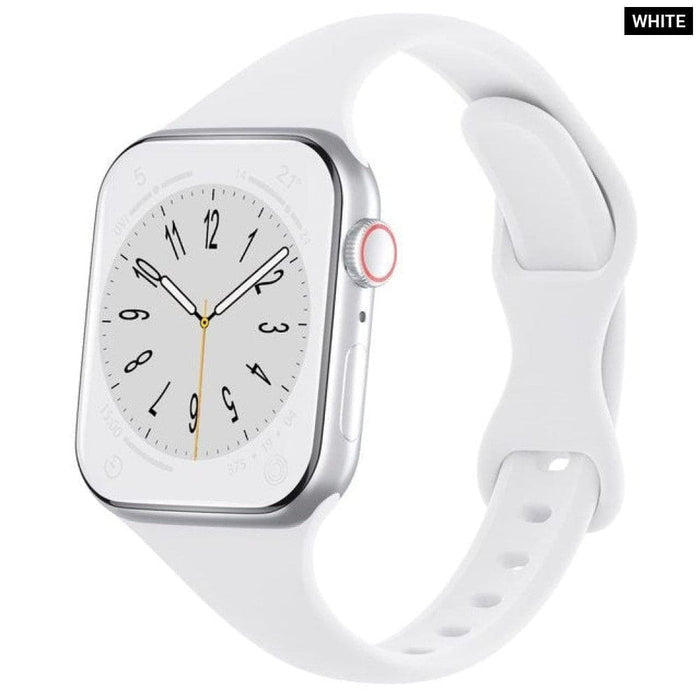 Silicone Elastic Loop Strap For Apple Watch