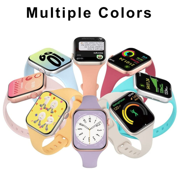 Silicone Elastic Loop Strap for Apple Watch