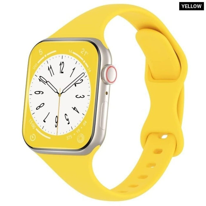 Silicone Elastic Loop Strap for Apple Watch