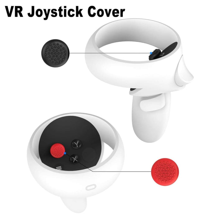 Silicone Eye Mask Lens Cover Joystick Hat For Meta Quest 2