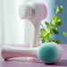 Silicone Facial Cleanser Brush Dual Sided 3d Massage