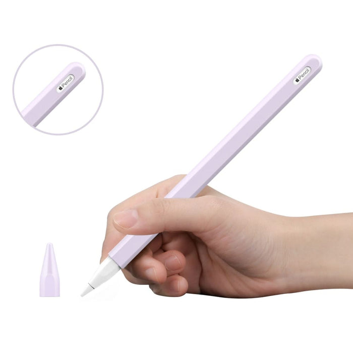 Silicone Pencil Holder Sleeve And Nib Cover For Apple 2nd