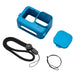 Silicone Protective Case Cover With Wrist Strap And Lens