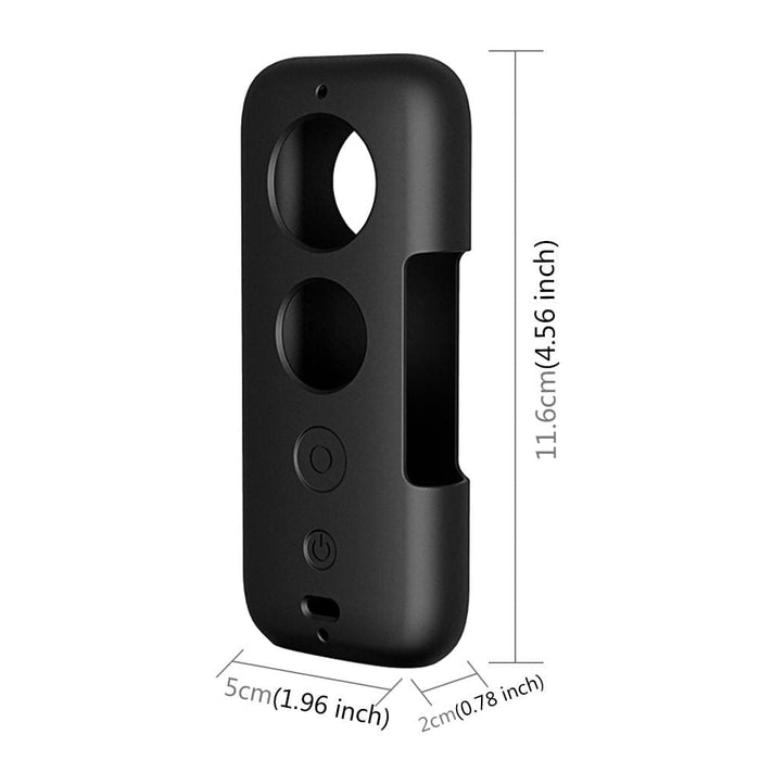 Silicone Protective Case With Lens Cover For Insta360 One x