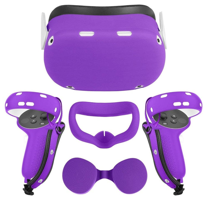 Silicone Protective Vr Headset Head Face Cover For Oculus