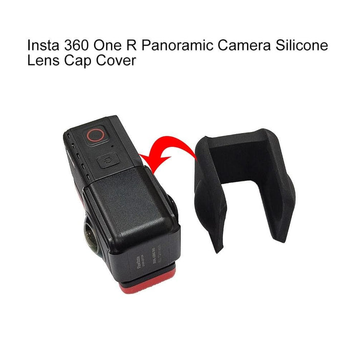 Silicone Protective Lens Cover For Insta360 One r 360