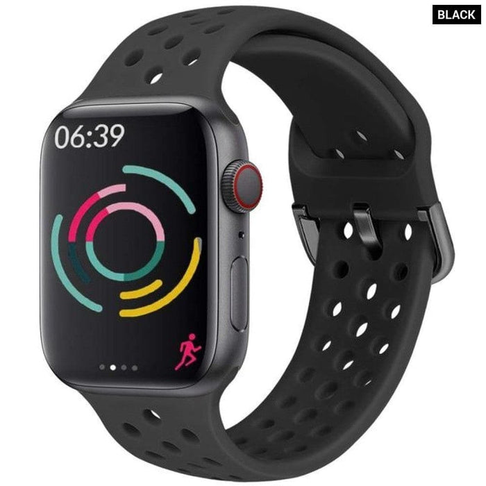 Silicone Strap For Apple Watch Series 6 Se 5 4 3