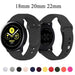 Silicone Strap For Samsung Galaxy Huawei Watch