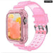 Silicone Transparent Correa Sport Rubber Strap For Apple