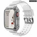 Silicone Transparent Correa Sport Rubber Strap For Apple