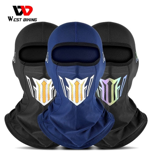 Ice Silk Fabric Balaclava Face Mask For Outdoor Sport