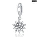 Silver Charm Collection 925 Sterling Dazzling Cz Beads Fit