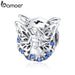 Silver Charms 925 Sterling Blue Moon Lunar Angel Round