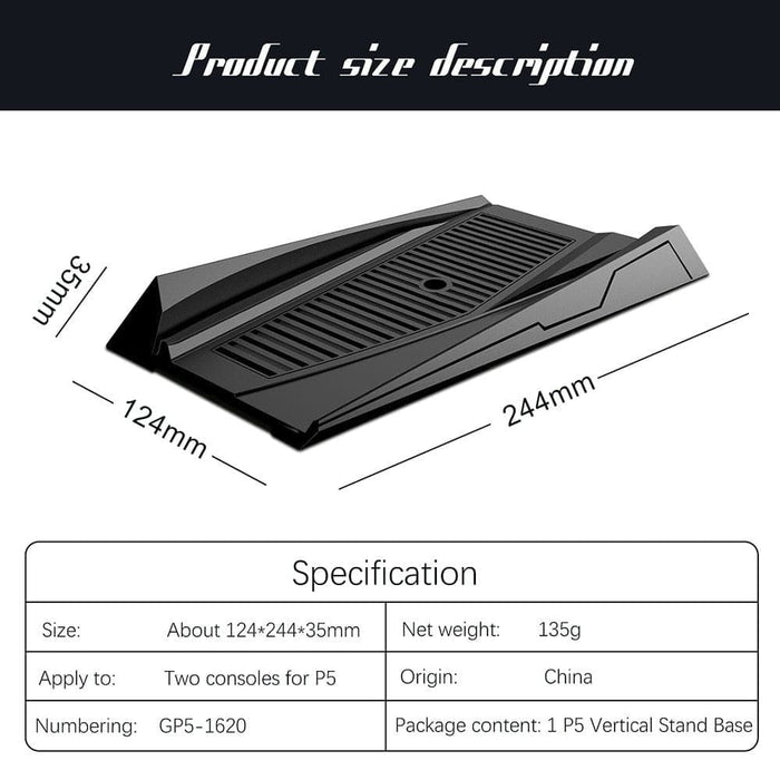 Simple Base Host Vertical Bracket Ps5