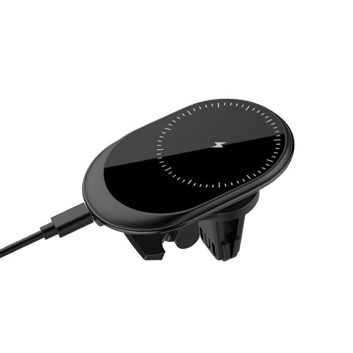 15w Simple Design Magnetic Wireless Car Charger For Iphone