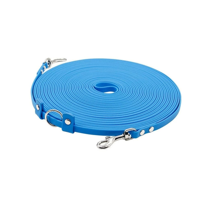 15m Simple Long Waterproof Pvc Double Dog Leash