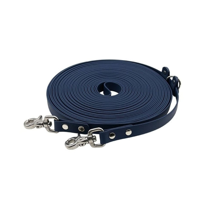 15m Simple Long Waterproof Pvc Double Dog Leash