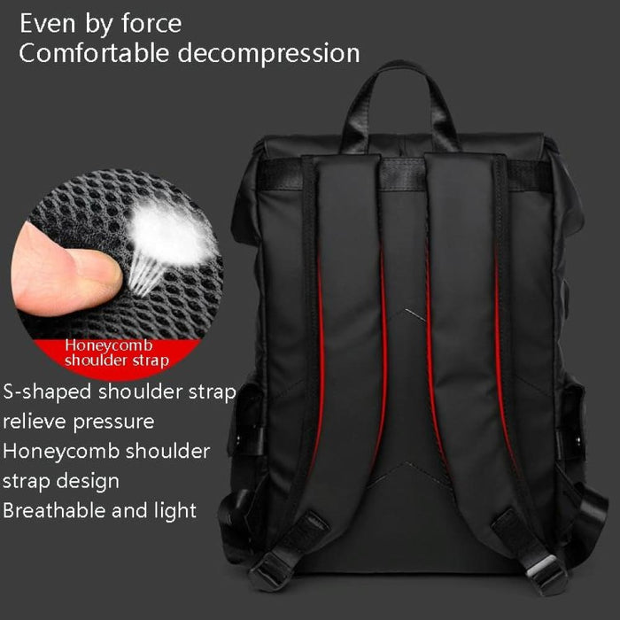 Simple Mens Backpack For School Or Work