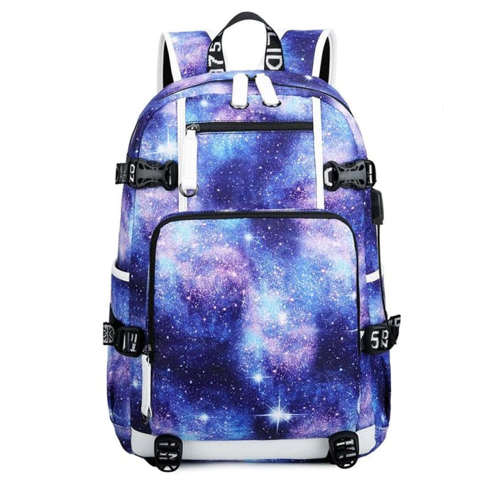 Simple Thermal Transfer Backpack For Students