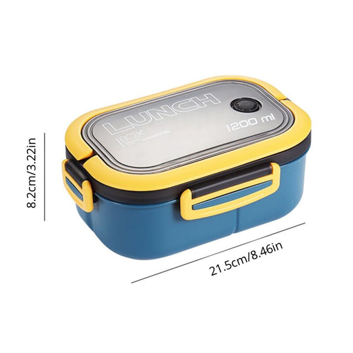 Single Double-layer Lunch Box Portable Compartment Fruit