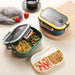 Single Double-layer Lunch Box Portable Compartment Fruit