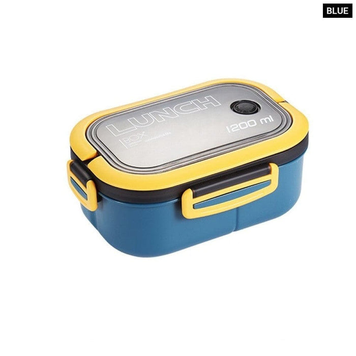 Single Double-layer Lunch Box Portable Compartment Fruit