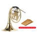 Bb Single French Horn 3 Key Brass Gold Lacquer Single - row