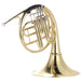 Bb Single French Horn 3 Key Brass Gold Lacquer Single - row