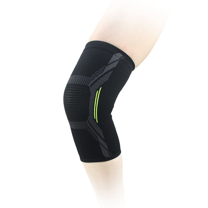 Single Knitted Nylon Sports Knee Pad Riding Protective Gear