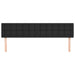 Single Size Headboards 2 Pcs Black 80x5x78/88 Cm Faux