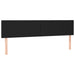 Single Size Headboards 2 Pcs Black 80x5x78/88 Cm Faux