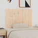 Single Size Wall Headboard 140x3x90 Cm Solid Wood Pine