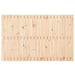 Single Size Wall Headboard 140x3x90 Cm Solid Wood Pine