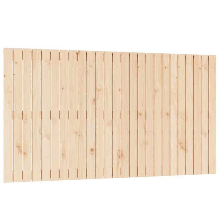 Single Size Wall Headboard 159.5x3x90 Cm Solid Wood Pine