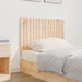 Single Size Wall Headboard 95.5x3x60 Cm Solid Wood Pine