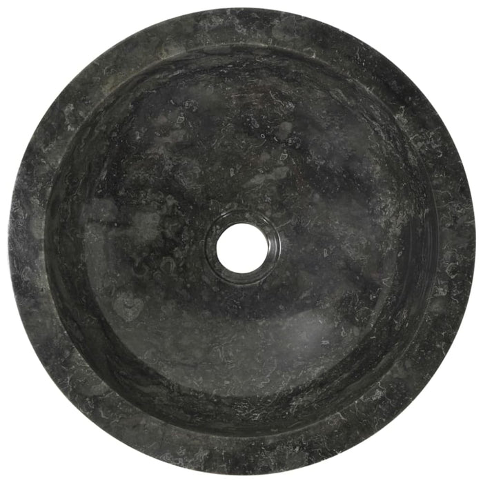 Sink 40x12 Cm Marble Black Oaxiia