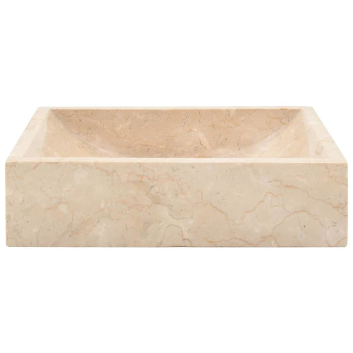 Sink 45x30x12 Cm Marble Cream Oaxiit