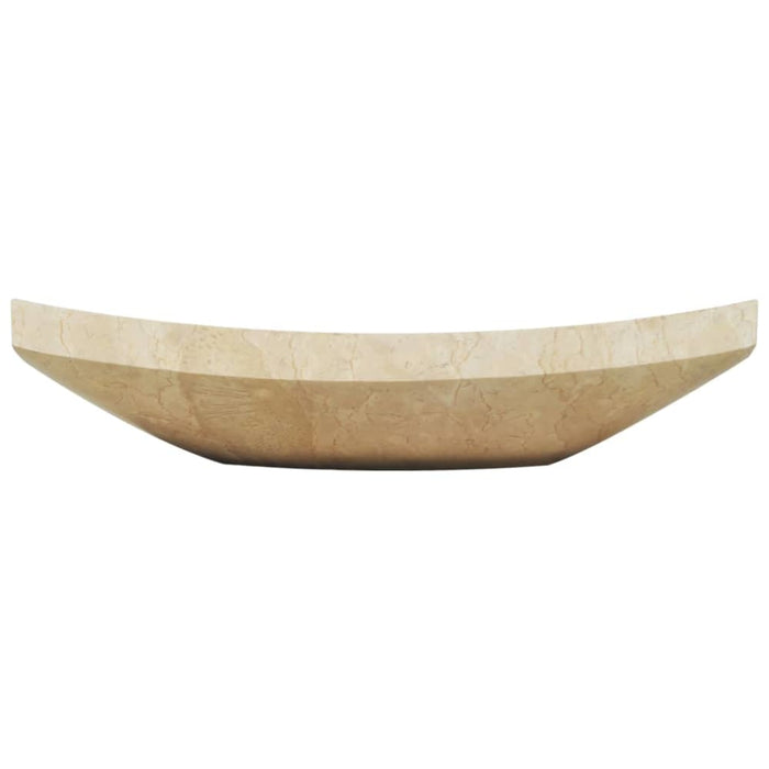 Sink 50x35x12 Cm Marble Cream Oaxilp