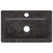 Sink Black 38x24x6.5 Cm Marble Oakoni