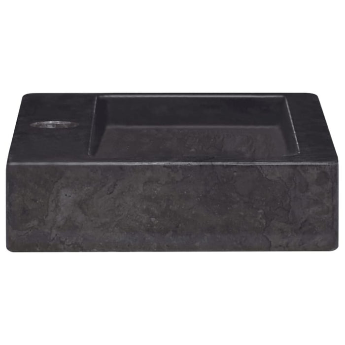 Sink Black 38x24x6.5 Cm Marble Oakoni