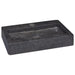 Sink Black 38x24x6.5 Cm Marble Oakoni