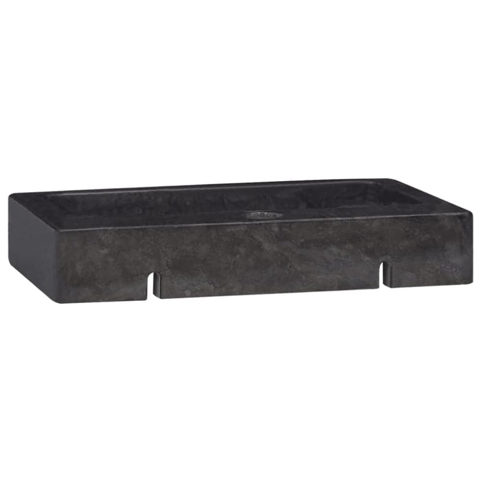 Sink Black 38x24x6.5 Cm Marble Oakoni